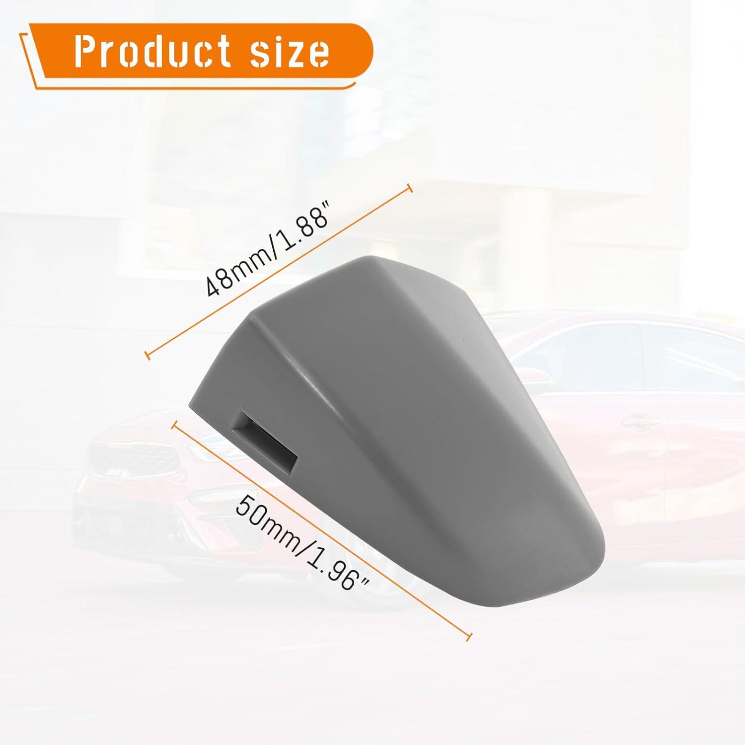 image82652M6110 Exterior Door Handle Cover fit for Kia Forte 20182024Front Driver Left Side Door Handle Cover Cap ReplacementLH Door Key Hole Cover CapClipon Gray82652M6110