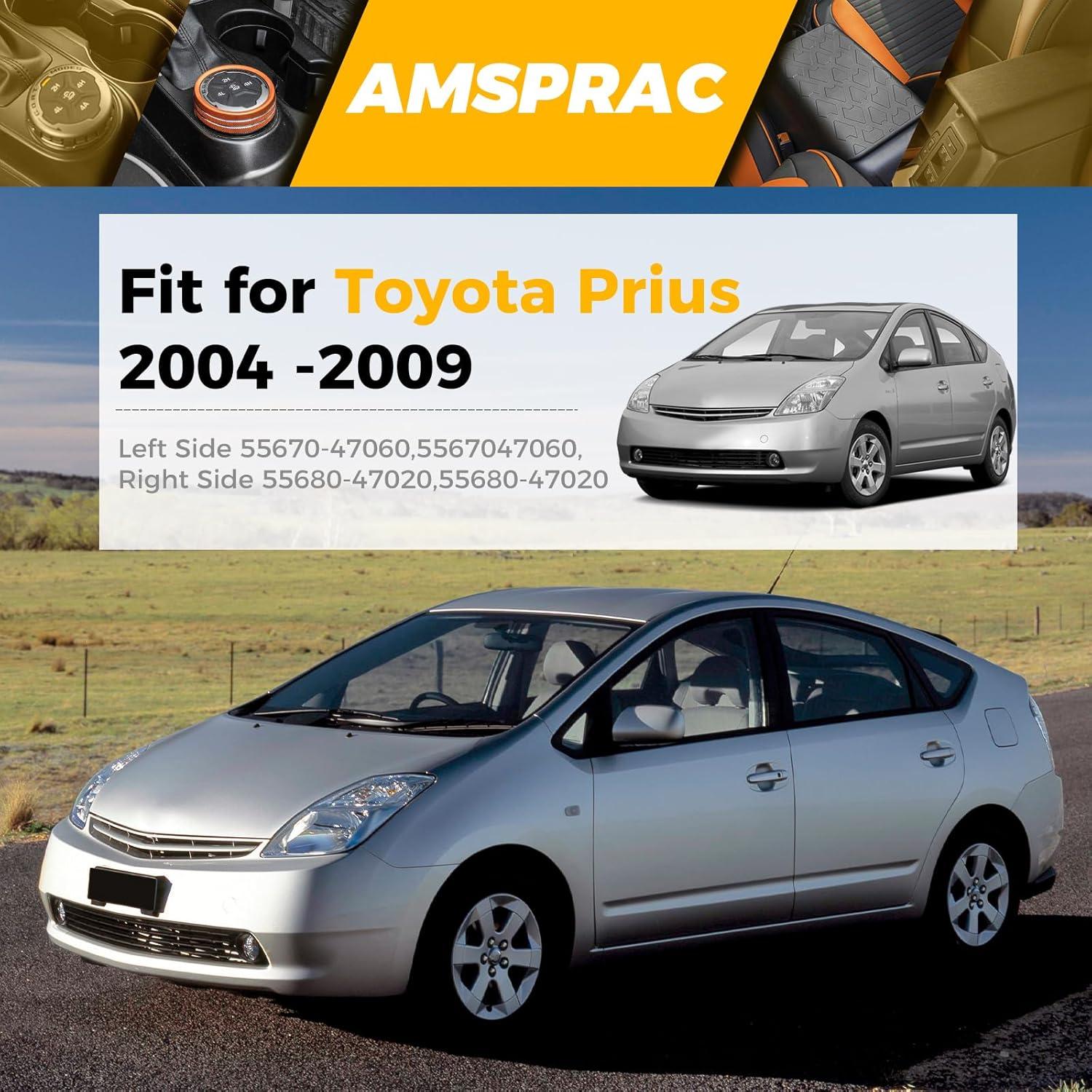 imageAC Vent Cover TrimCenter Console Air Vent Trim Panel fit for Toyota Prius 20042009 15L55670470605568047020LeftampampRight Center Console AC Outer Trim Bezel Cover Replacement4PCS4PCS