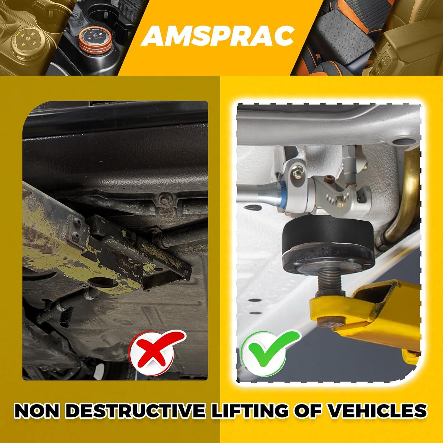 imageCar Jack Stand PadsJack Lift Jack Rubber Padsfit for Chevrolet Corvette C5 C6 C7 GS ZJacking Point Protector PadsTire Emergency Puncture Repair Kit with Gloves ampamp Tire Repair Tool 4PCS