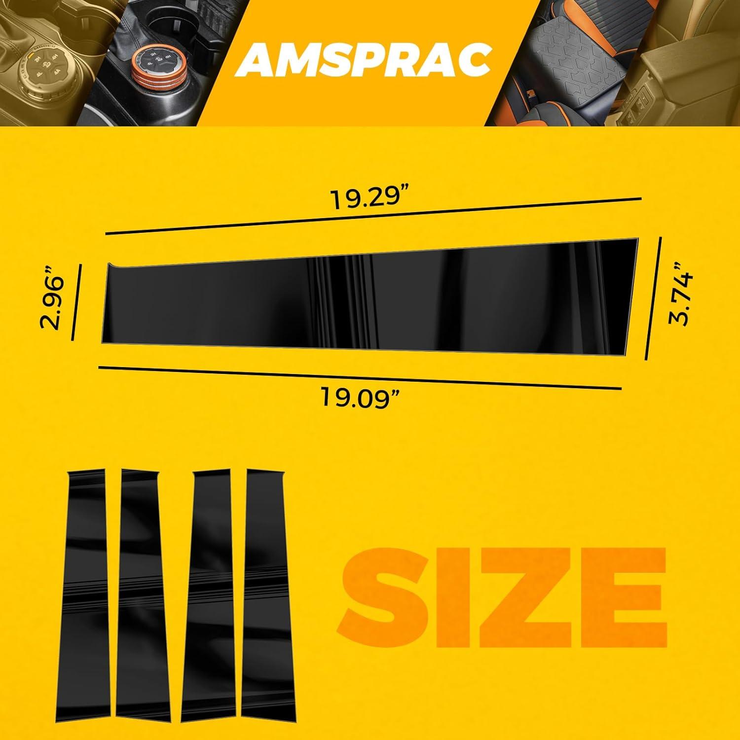 imageDoor Pillar Covers fit for Chevrolet Malibu 20162021Glossy Black AntiScratch Trim6PCS Window Outer Pillar PanelGlossy BlackGlossy Black