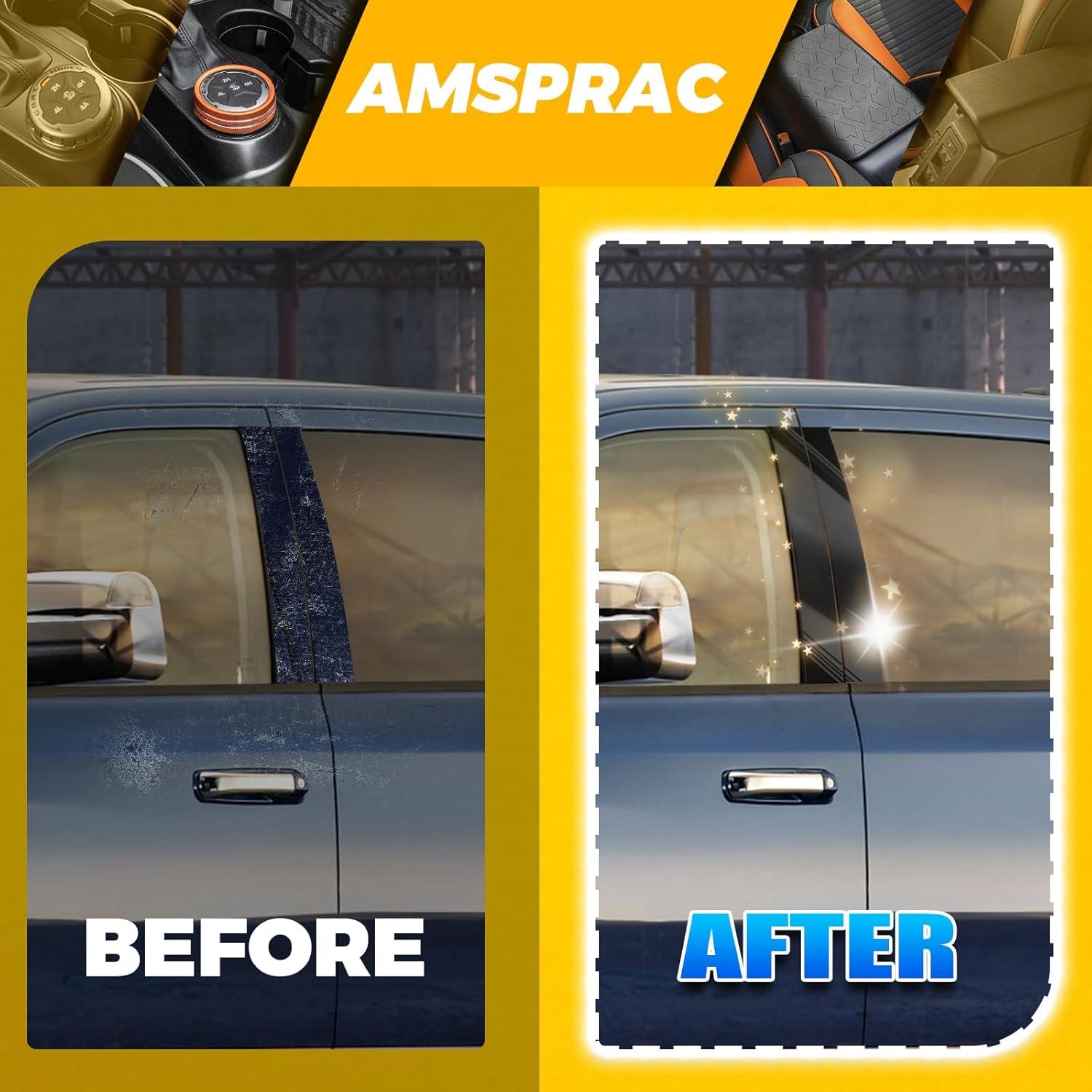 imageDoor Pillar Covers fit for Chevrolet Malibu 20162021Glossy Black AntiScratch Trim6PCS Window Outer Pillar PanelGlossy BlackGlossy Black