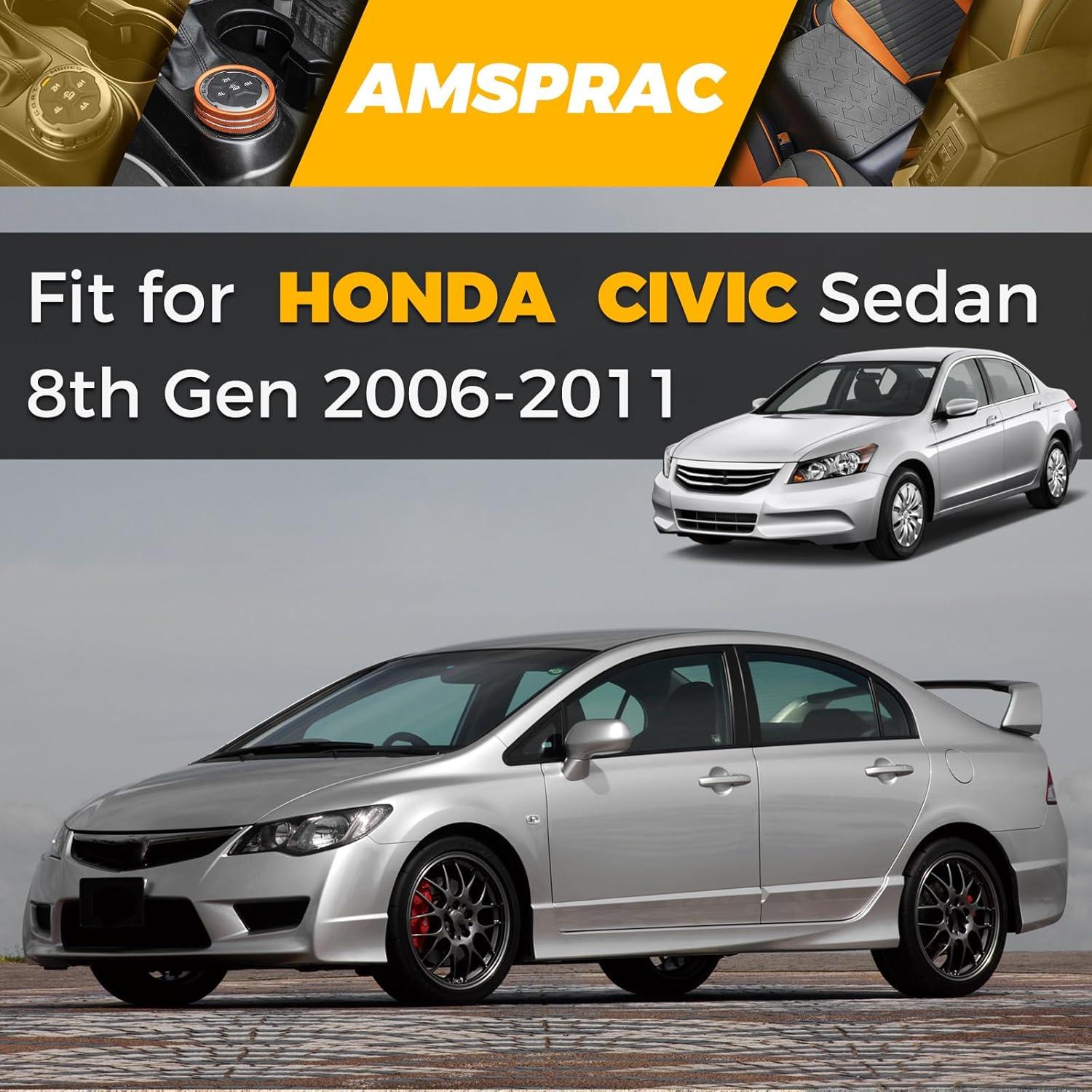 imageDoor Pillar Covers fit for Chevrolet Malibu 20162021Glossy Black AntiScratch Trim6PCS Window Outer Pillar PanelGlossy BlackGlossy BlackFor 8th Civic 0611