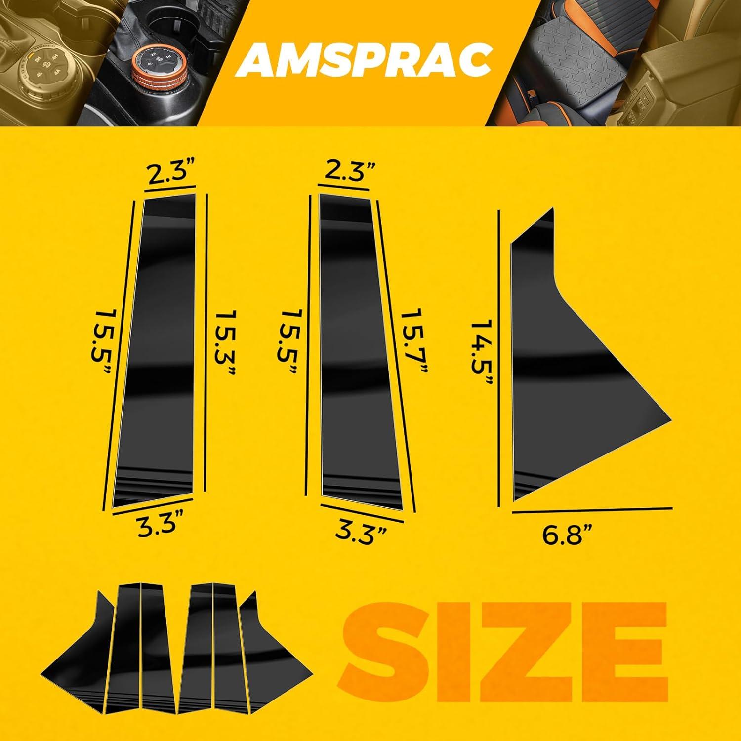 imageDoor Pillar Covers fit for Chevrolet Malibu 20162021Glossy Black AntiScratch Trim6PCS Window Outer Pillar PanelGlossy BlackGlossy BlackFor Chevy Impala 1420