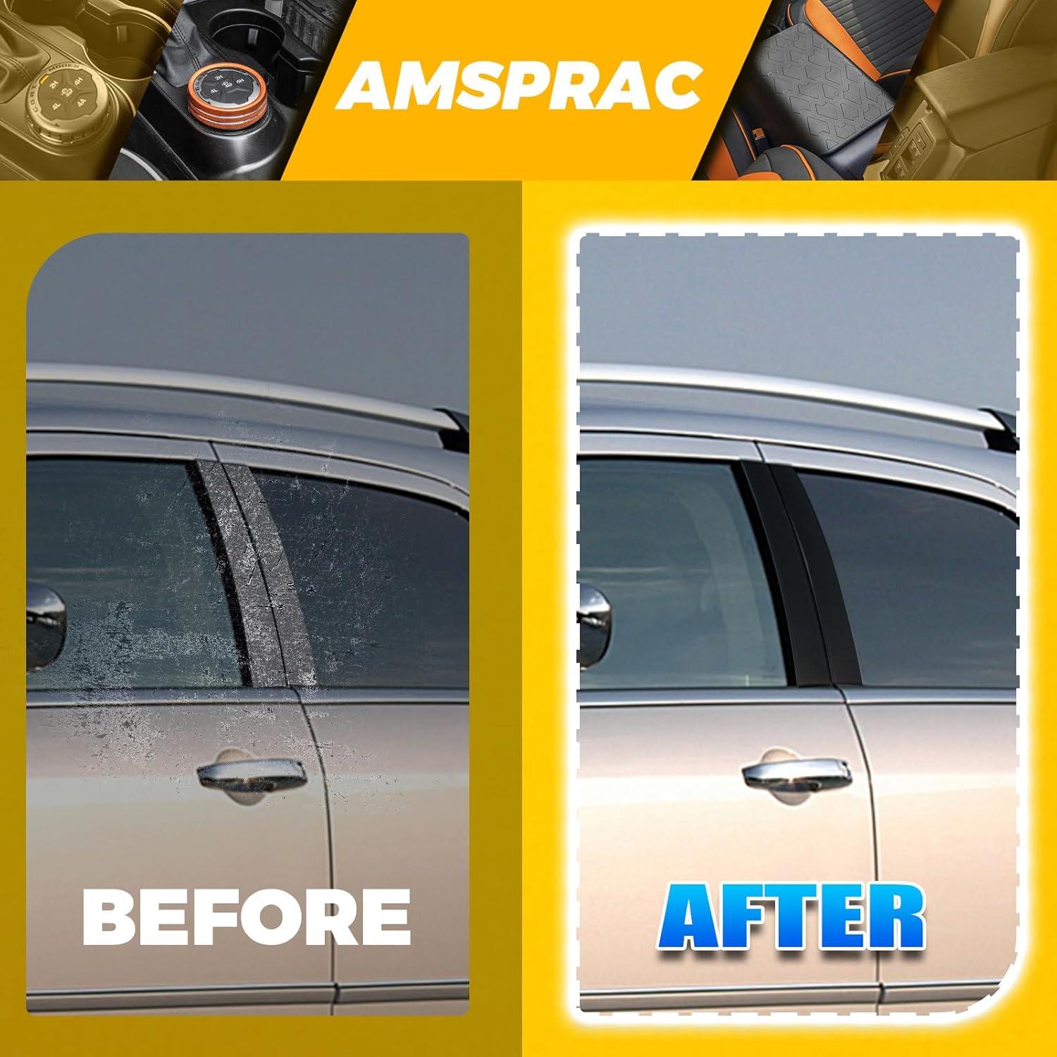 imageDoor Pillar Covers fit for Chevrolet Malibu 20162021Glossy Black AntiScratch Trim6PCS Window Outer Pillar PanelGlossy BlackGlossy BlackFor Chrysler 300300C 0510