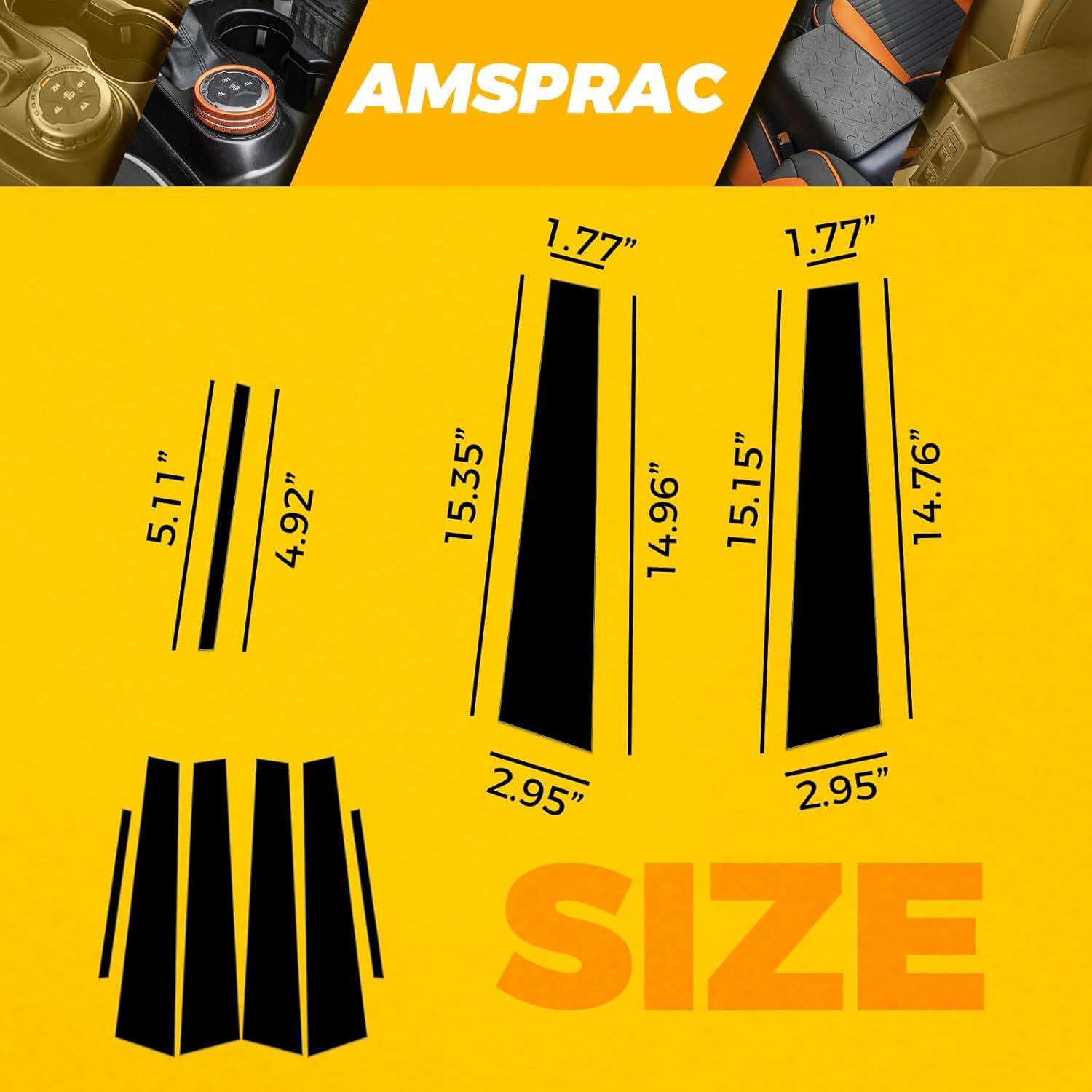 imageDoor Pillar Covers fit for Chevrolet Malibu 20162021Glossy Black AntiScratch Trim6PCS Window Outer Pillar PanelGlossy BlackGlossy BlackFor Dodge Charger 1121