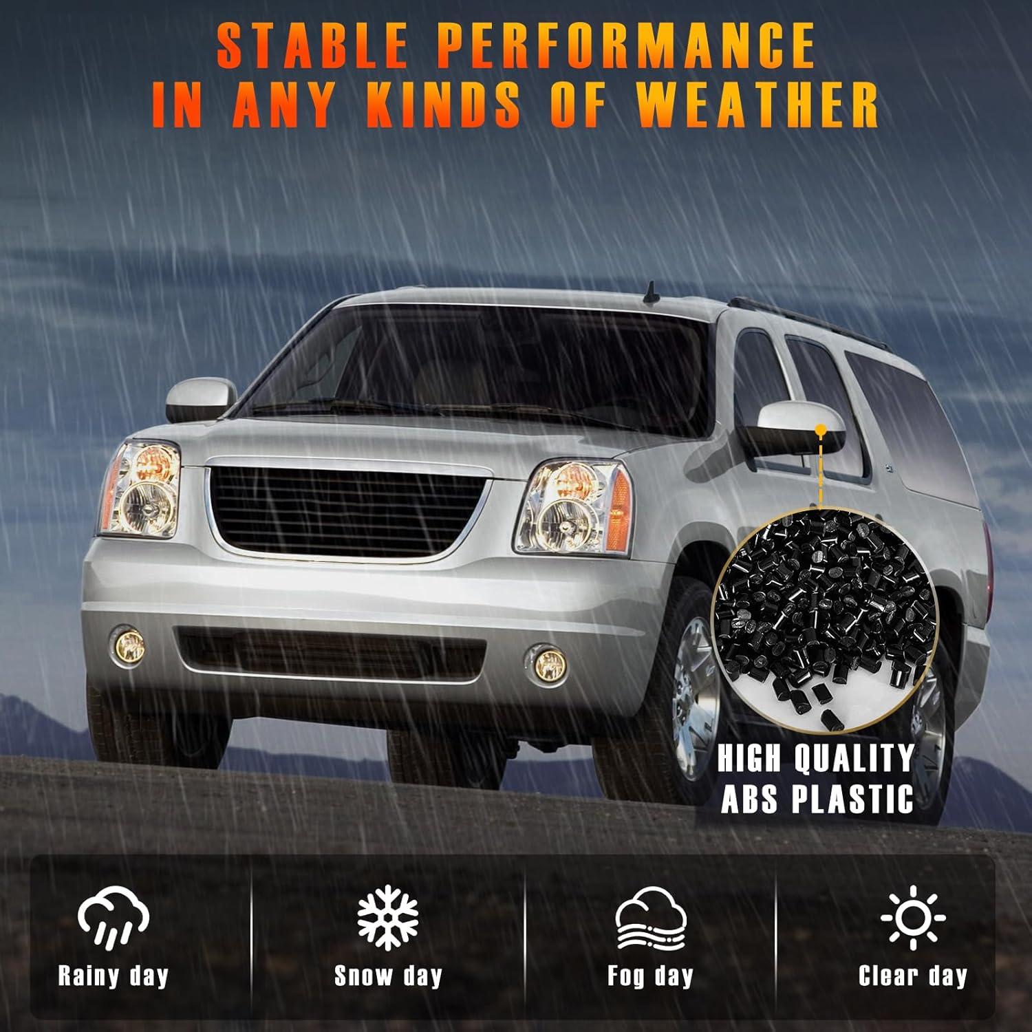 imageDoor Side Mirror CapsRearview Mirror CoversTop Half Mirror Caps fit for GMC Sierra Chevy Silverado Avalanche Tahoe Suburban Yukon Cadillac Escalade 2007201325788156 25788157Chromed