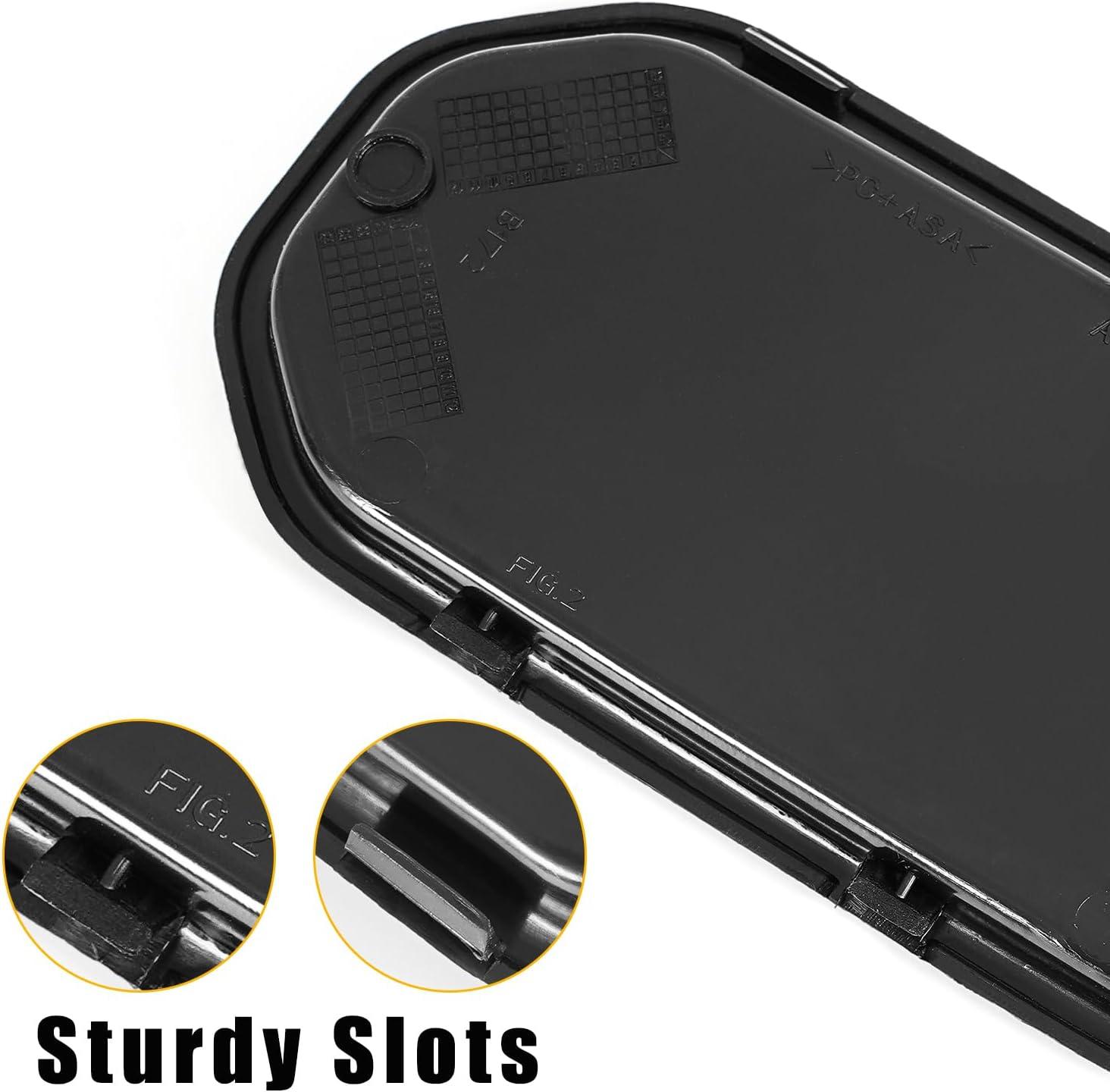 imageFront ACC Bumper Sensor Cover fit for Alfa Romeo Stelvio 20172024 Not for QuadrifoglioFront Grille ACC Forward Radar Cover Cap156126159 156114929Glossy Black1PCSFit for Alfa Romeo Stelvio 20172024