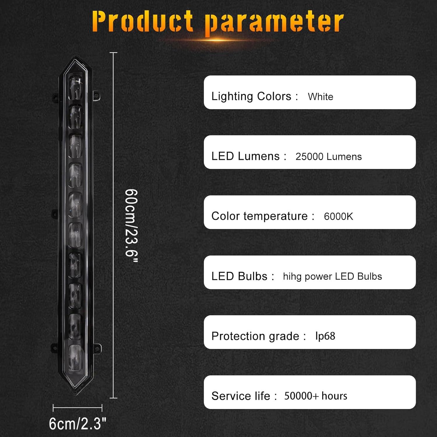 imageFront Center Bumper LED Grill Lights3PCS Amber Grill Lights wWiring Harness fit for Toyota Tundra for TRD Pro 2022 2023 2024Yellow Front Grill LightsExterior Lighting AccessoriesSet of 33 Grill light1 light bar