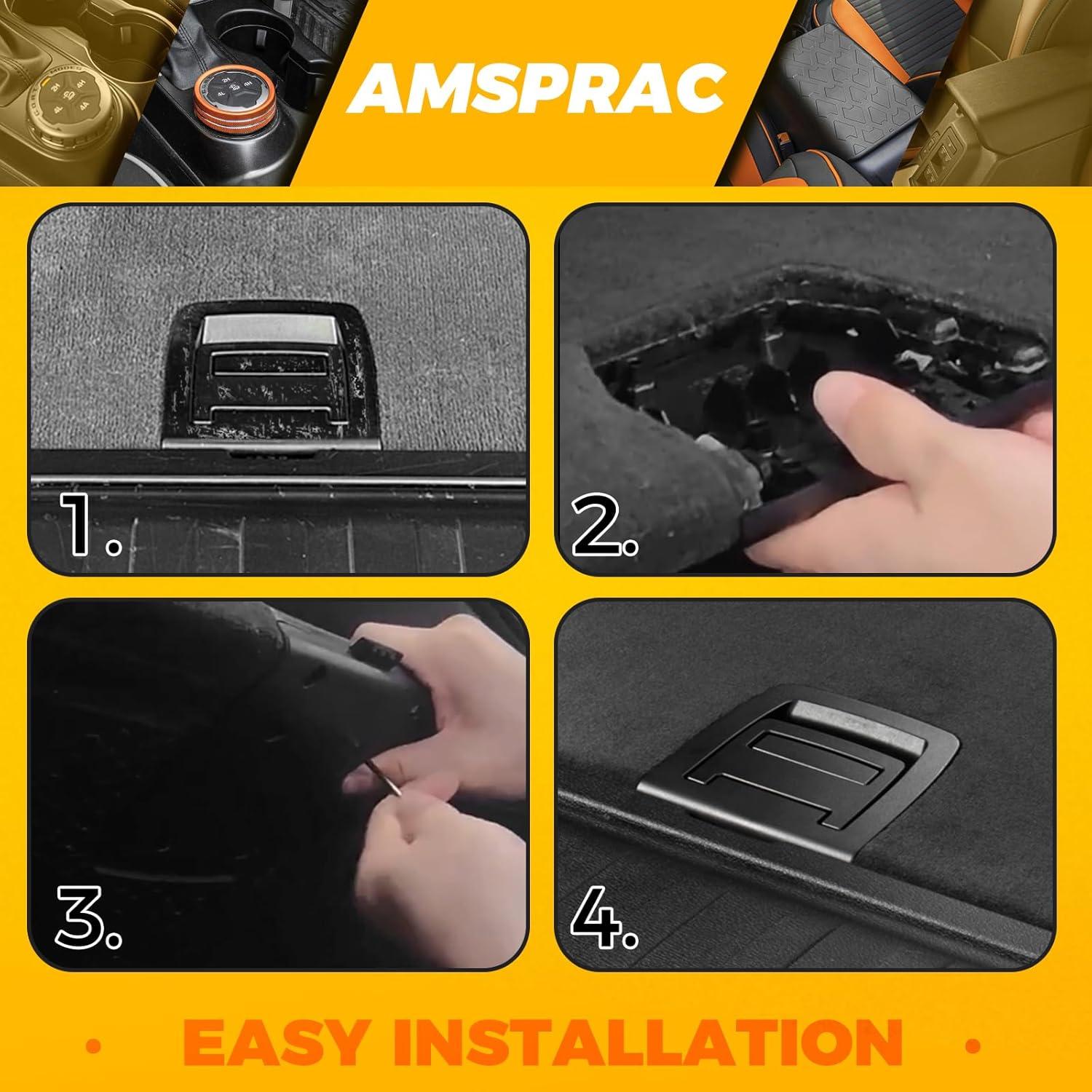 imageRear Trunk Mat Carpet HandleTrunk Floor Carpet Handle Replacement fit for BMW E70 X5 E71 X6 2006 2007 2008 2009 2010 2011 2012 2013 9120283 51479120283 51476958162 51476980201Black