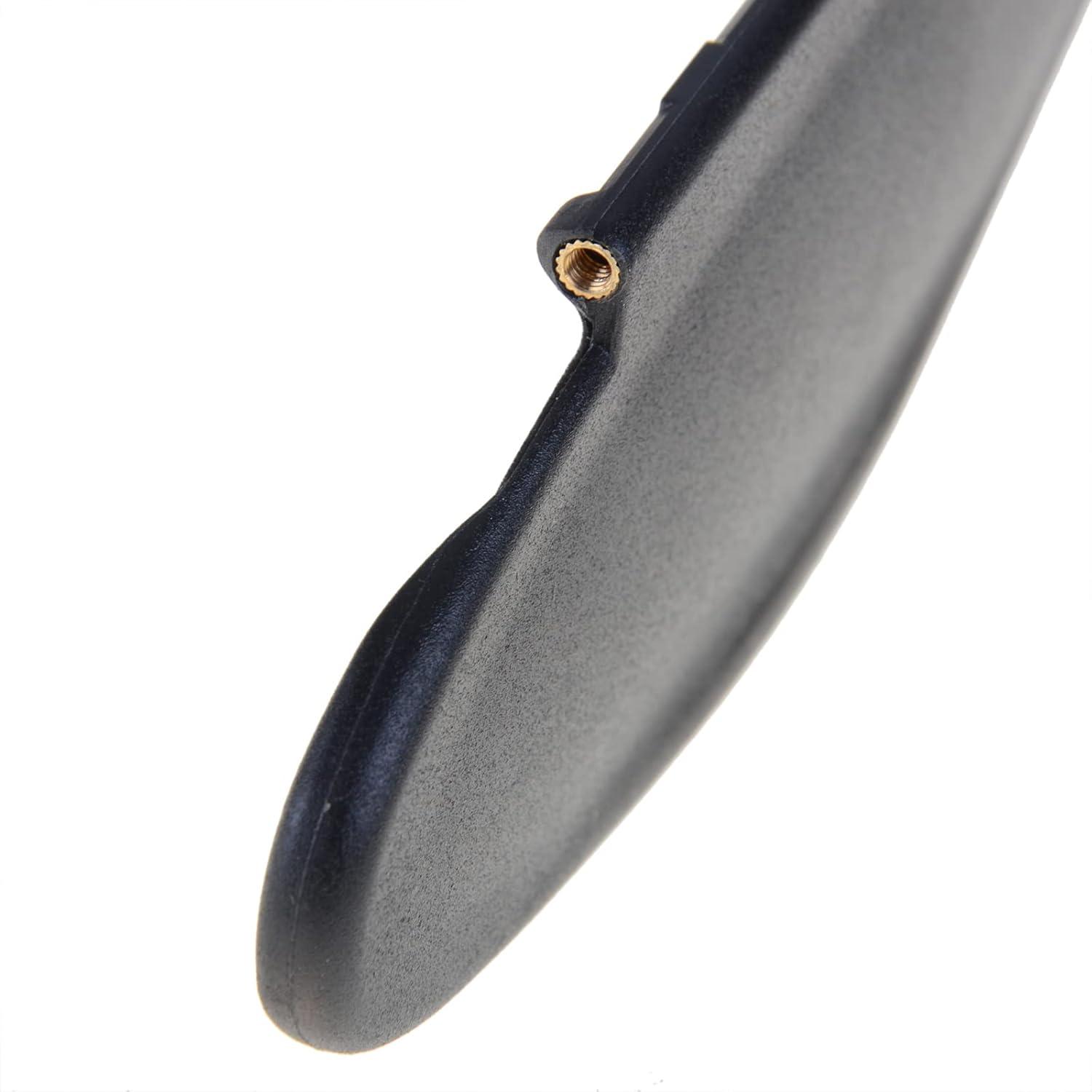 imageReplacement Sun Visor Vanity Mirror Covers Driver or Passenger Side Visor Mirror Lid for Porsche 996997911 986987 for Boxster for Cayman 19962010 2Pcs Black1 SETbase and cover