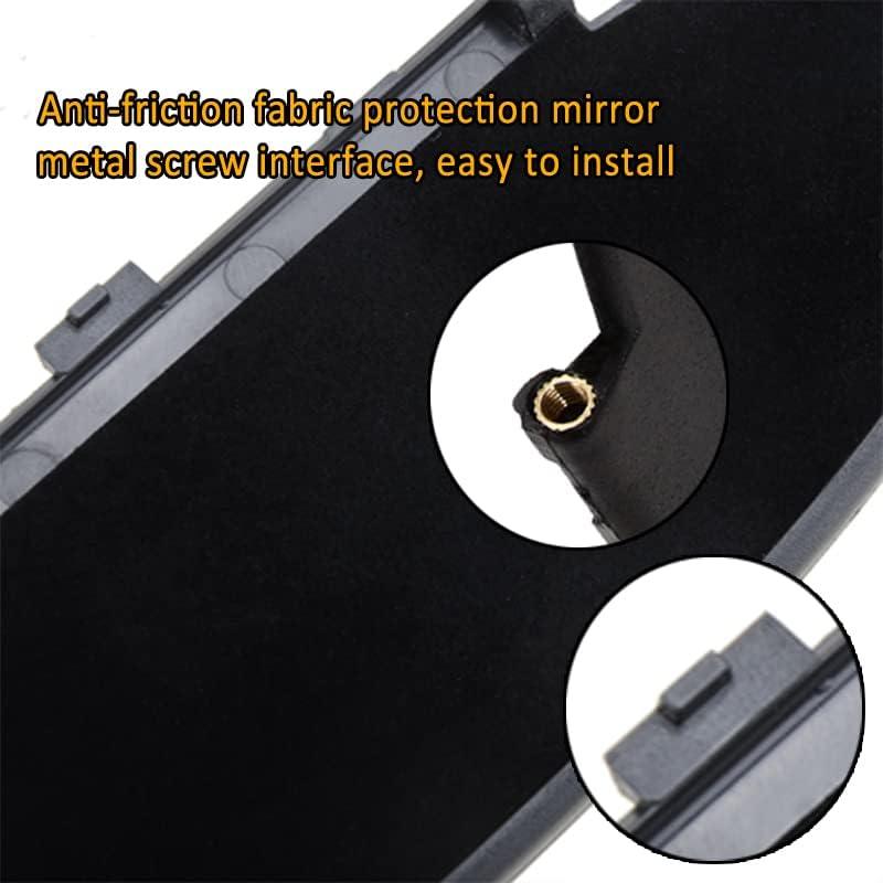 imageReplacement Sun Visor Vanity Mirror Covers Driver or Passenger Side Visor Mirror Lid for Porsche 996997911 986987 for Boxster for Cayman 19962010 2Pcs Black1Piececover only