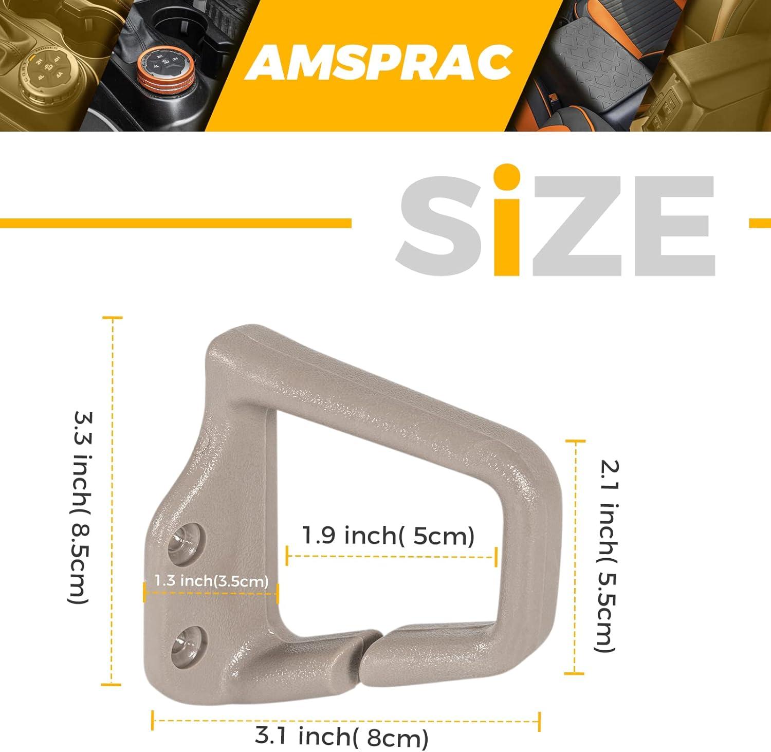 imageSeat Belt GuideBeige Driver Passenger Side Headrest Pillow Seatbelt LoopSeat Belt Guide Loop compatiable with Camaro Firebird 1993200216817202 168172032PCSBeige