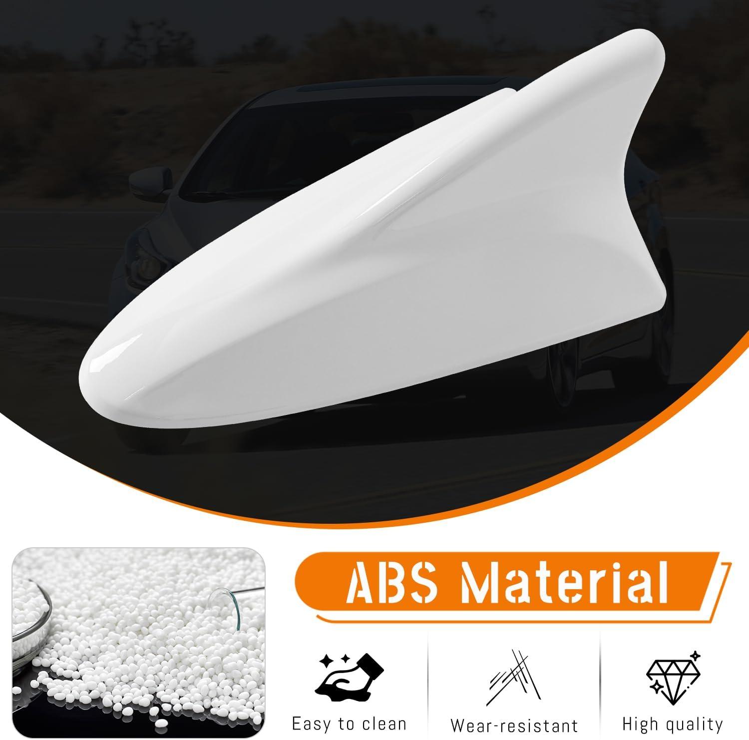 imageShark Fin Antenna Cover Compatible with for Elantra Sedan MD 20112016for Hyundai Sonata Sedan YF 20092014 wGPSfor Genesis Sedan BH 2008201396210962103Q800962103X100NKA Glossy BlackWhite