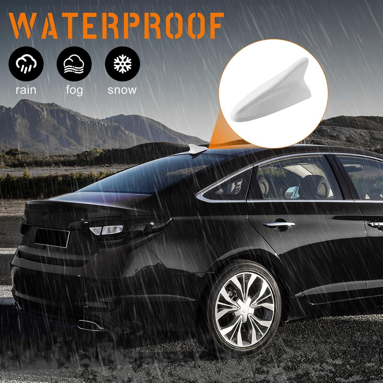 imageShark Fin Antenna CoverCar Roof Antenna Caps Compatible with Hyundai Sonata LF 4Doors Sedan 20142019for Elantra 20112016for Kia Optima 20142016962103X100962102T700ABTGlossy BlackWhite