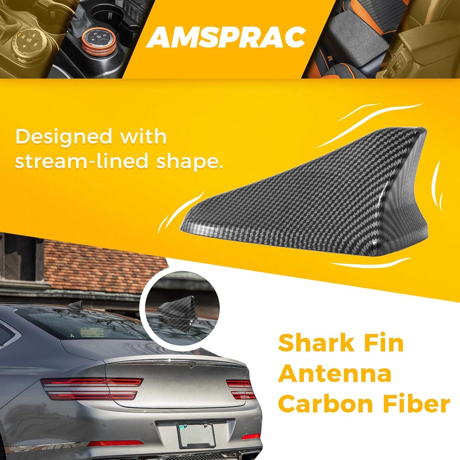 imageShark Fin Antenna CoverCar Roof Antenna Caps fit for Kia Optima 20142020Sonata 2015 2016 2018 2019Genesis Sedan G80 20152017Genesis Coupe 20132015Elantra Sedan 20112016Not SportCarbon Fiber TextureSpecified Car