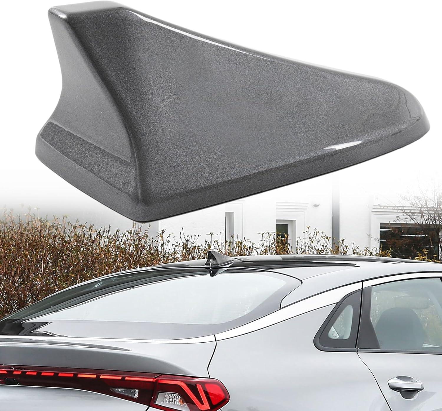 imageShark Fin Antenna CoverCar Roof Antenna Caps fit for Kia Optima 20142020Sonata 2015 2016 2018 2019Genesis Sedan G80 20152017Genesis Coupe 20132015Elantra Sedan 20112016Not SportSilverGreySpecified Car