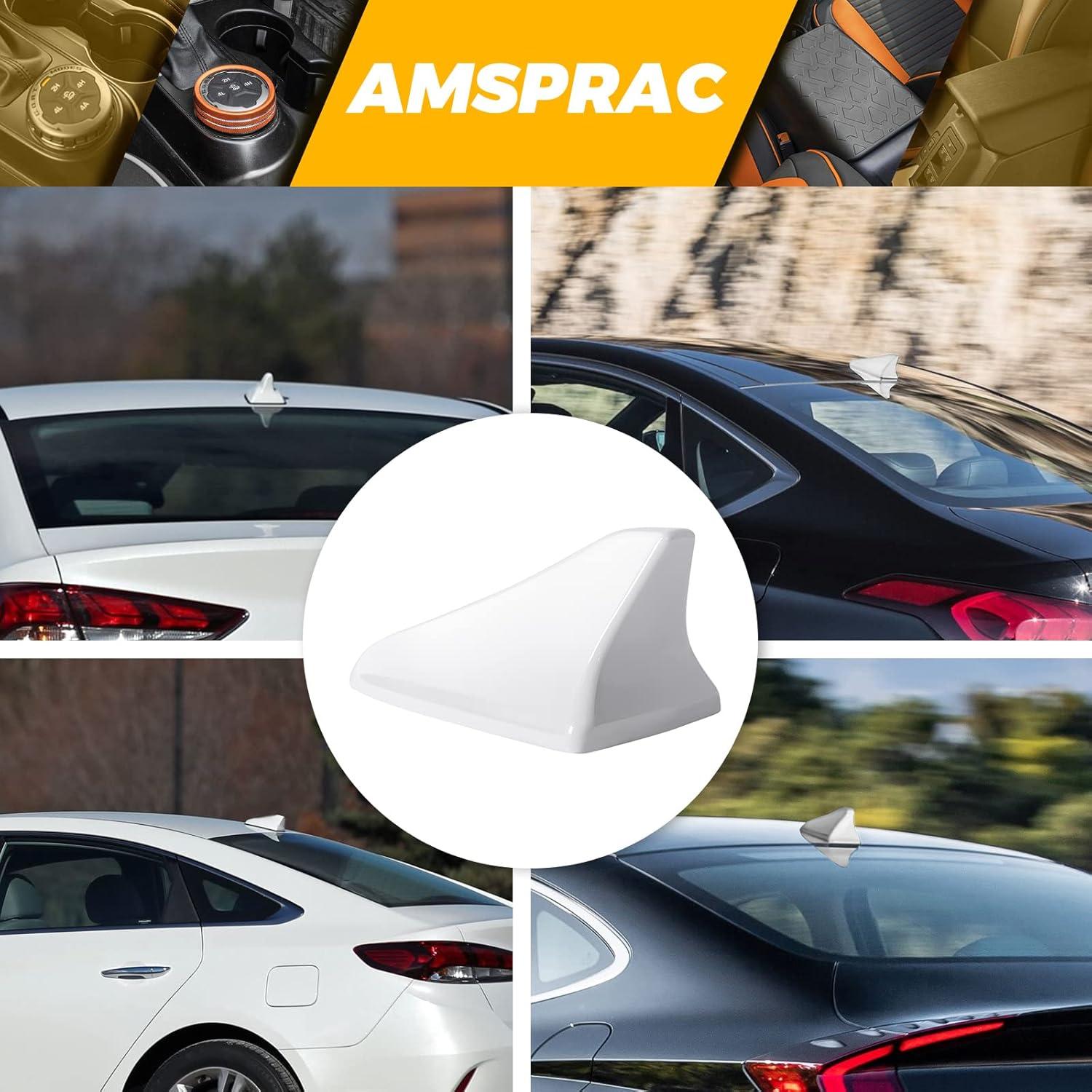 imageShark Fin Antenna CoverCar Roof Antenna Caps fit for Kia Optima 20142020Sonata 2015 2016 2018 2019Genesis Sedan G80 20152017Genesis Coupe 20132015Elantra Sedan 20112016Not SportWhiteSpecified Car