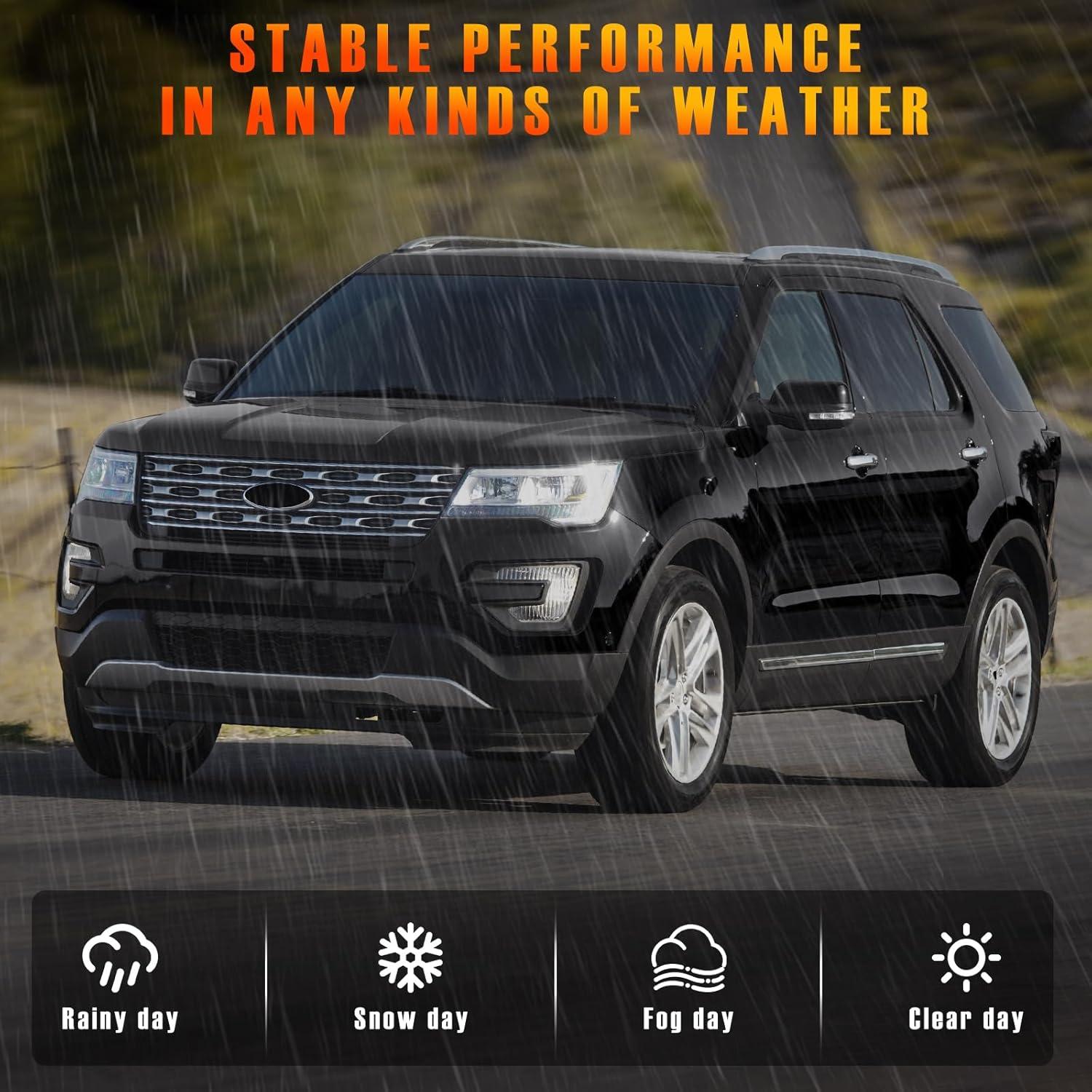 imageSide Mirror Cover Caps Compatible with Ford Explorer 2016 2017 2018 2019Driver Left Passenger Right Outer Rearview Side Mirror CoverGB5Z17D743AAGB5Z17D742AAGlossy Black2PCSLeft  Right Side 1 Pair