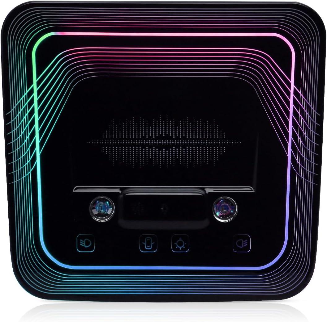 imageUniversal Car Roof Dome Lights ReplacementAdjustable LED Ceiling Lamps Assembly wTouch ScreenCar RV Interior Lighting wDoor Trigger SwitchOverHead Roof Ambient LightRGB Meteor StyleRipple Style