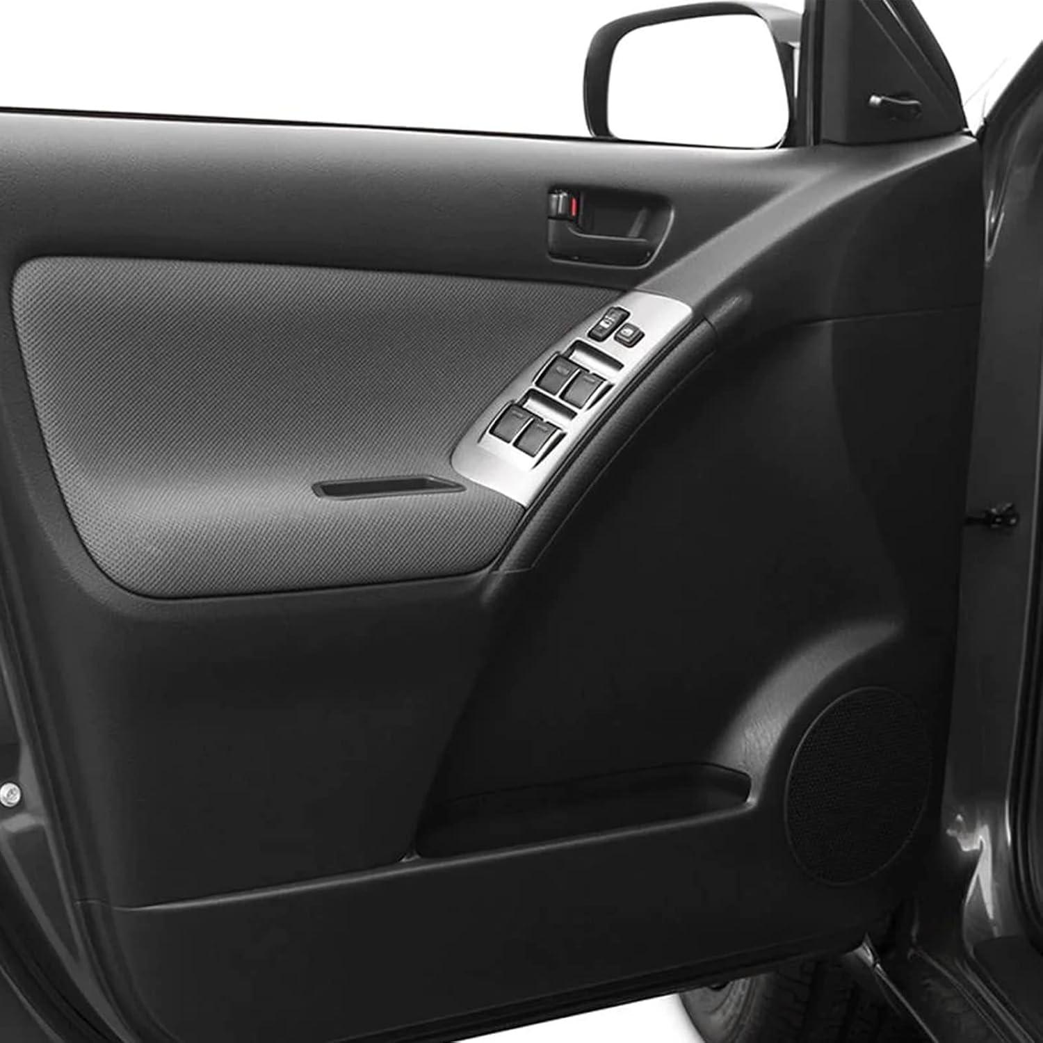 imageWindow Switch Bezel for Toyota Matrix Pontiac Vibe 20032008 Driver Side Armrest Panel Front Left Door 7423201030 88970397 Grey 1PieceFit for Matrix Base XR XRS 0308