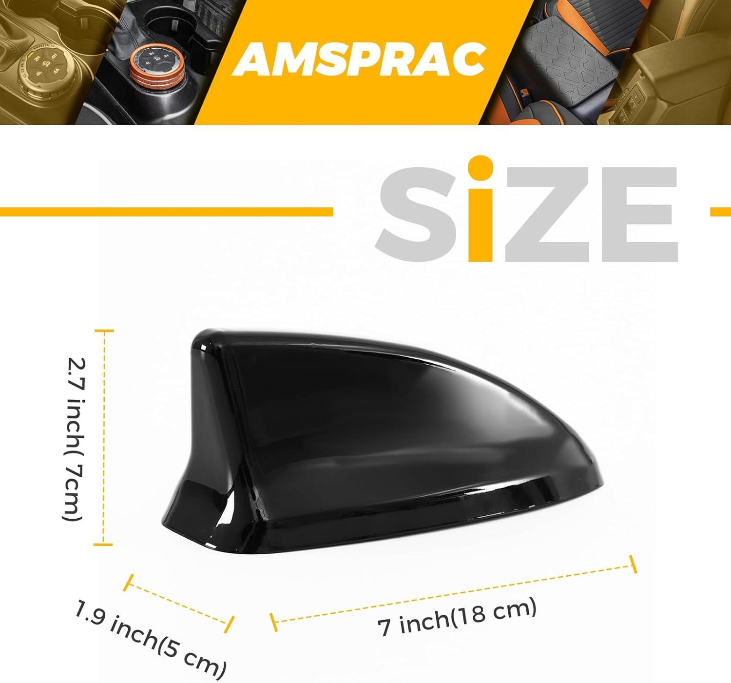 imagefor 11th Gen Civic Antenna TopperCar Roof Shark Fin Antenna Cover Cap Shell Trim for Honda Civic 11th Generation 2022 2023 2024Exterior Decor Topper Antenna Aerial Cap TrimBlackBlack
