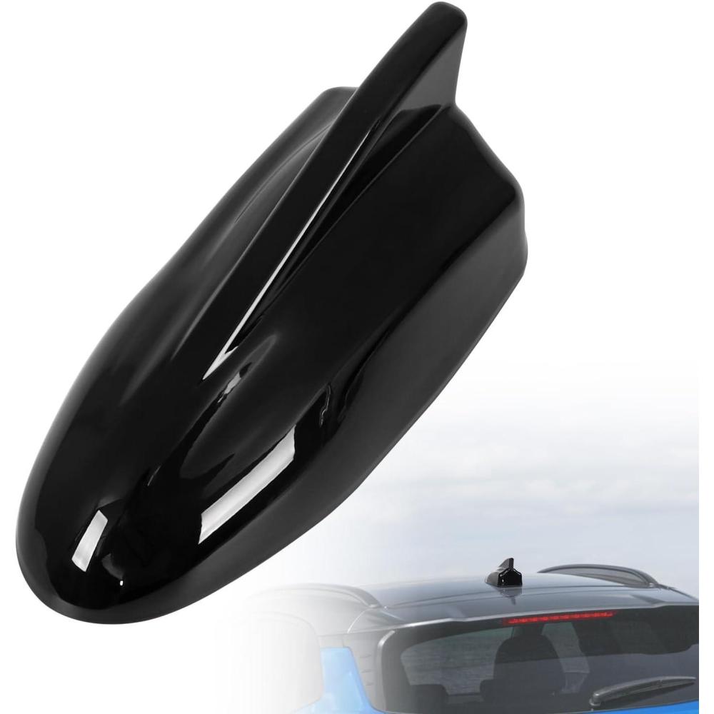 imageShark Fin Antenna CoverCar Roof Antenna Caps Compatible with Hyundai Kona 2018 2019 2020 2021 2022 2023for Kia Sorento 2019202096210J9300Roof Topper Cover Replacementwith Chip02With Chip