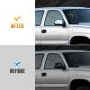 imageChromed Door Side Mirror Half CapsRearview Mirror Cover fit for Chevy Silverado GMC Sierra 1500 2500 3500 19992006wAdhesive Overlay Style2PCS