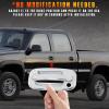 imageChromed Exterior Door Handle Cover Caps ampamp Rear Tailgate Handle Cover ampamp Door Side Rearview Mirror CapsExterior Cover Set fit for 19992006 Chevrolet Silverado GMC Sierra12PCS 