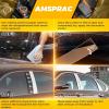 imageDoor Pillar Covers fit for Chevrolet Malibu 20162021Glossy Black AntiScratch Trim6PCS Window Outer Pillar PanelGlossy BlackChromedFor Dodge Ram 0918