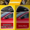 imageDoor Side Rearview Mirror Covers Caps with Lane AssistExterior Back Sight CoversSide Mirror Caps compatible with for 20172019 Audi B9 A4 S4 A5 S5 RS5Glossy Black2PCSCarbon Fiber Look