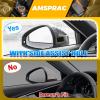 imageDoor Side Rearview Mirror Covers Caps with Lane AssistExterior Back Sight CoversSide Mirror Caps compatible with for 20172019 Audi B9 A4 S4 A5 S5 RS5Glossy Black2PCSGlosy Black