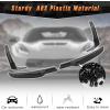 imageFront Bumper Lower Lip Splitter fit for 20152019 Chevy Corvette C7 Z06Carbon Fiber Look Front Bumper Lip Spoiler with Bumper Corner Spoiler Winglet SplittersCar Body Protector Kit4PCS