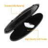 imageReplacement Sun Visor Vanity Mirror Covers Driver or Passenger Side Visor Mirror Lid for Porsche 996997911 986987 for Boxster for Cayman 19962010 2Pcs Black1Piececover only