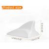 imageShark Fin Antenna Cover Compatible with for Elantra Sedan MD 20112016for Hyundai Sonata Sedan YF 20092014 wGPSfor Genesis Sedan BH 2008201396210962103Q800962103X100NKA Glossy BlackWhite