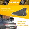 imageShark Fin Antenna CoverCar Roof Antenna Caps fit for Kia Optima 20142020Sonata 2015 2016 2018 2019Genesis Sedan G80 20152017Genesis Coupe 20132015Elantra Sedan 20112016Not SportCarbon Fiber TextureSpecified Car