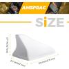 imageShark Fin Antenna CoverCar Roof Antenna Caps fit for Kia Optima 20142020Sonata 2015 2016 2018 2019Genesis Sedan G80 20152017Genesis Coupe 20132015Elantra Sedan 20112016Not SportWhiteSpecified Car