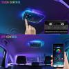 imageUniversal Car Roof Dome Lights ReplacementAdjustable LED Ceiling Lamps Assembly wTouch ScreenCar RV Interior Lighting wDoor Trigger SwitchOverHead Roof Ambient LightRGB Meteor StyleMeteor Style