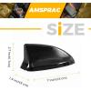 imagefor 11th Gen Civic Antenna TopperCar Roof Shark Fin Antenna Cover Cap Shell Trim for Honda Civic 11th Generation 2022 2023 2024Exterior Decor Topper Antenna Aerial Cap TrimBlackBlack