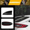 imagefor 11th Gen Civic Antenna TopperCar Roof Shark Fin Antenna Cover Cap Shell Trim for Honda Civic 11th Generation 2022 2023 2024Exterior Decor Topper Antenna Aerial Cap TrimBlackBlack