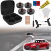 imageCar Jack Pad for Tesla Model 3YSX 2024 2023 2022 2021Lifting Jack Rubber Pad 4 PacksJack Lift AdapterJacking Point Protector PadswTire Plugs