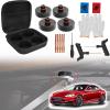 imageCar Lift Pads fit for Tesla Model 3YSX Jack Stand Rubber AdaptersLifting Jack Padsfit for TeslaJacking Point Protector PadsCar Jack Rubber Pads Support Point PadsTire Plugs wGloves