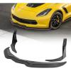 imageFront Bumper Lower Lip Splitter fit for 20152019 Chevy Corvette C7 Z06Carbon Fiber Look Front Bumper Lip Spoiler with Bumper Corner Spoiler Winglet SplittersCar Body Protector Kit4PCS