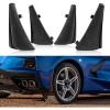 imageMud FlapsFront ampamp Rear Splash Guards Rock Guards fit for Chevy Corvette C8 20202025 84263453 84263457Extended Mudflaps Left ampamp Right Wheels Fender ProtectorsCarbon Fiber Texture4PCS