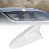 imageShark Fin Antenna Cover Compatible with for Elantra Sedan MD 20112016for Hyundai Sonata Sedan YF 20092014 wGPSfor Genesis Sedan BH 2008201396210962103Q800962103X100NKA Glossy BlackWhite
