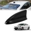imagefor 11th Gen Civic Antenna TopperCar Roof Shark Fin Antenna Cover Cap Shell Trim for Honda Civic 11th Generation 2022 2023 2024Exterior Decor Topper Antenna Aerial Cap TrimBlackBlack