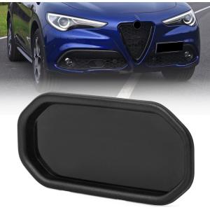 imageFront ACC Bumper Sensor Cover fit for Alfa Romeo Stelvio 20172024 Not for QuadrifoglioFront Grille ACC Forward Radar Cover Cap156126159 156114929Glossy Black1PCSFit for Alfa Romeo Stelvio 20172024