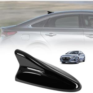 imageShark Fin Antenna CoverCar Roof Antenna Caps Compatible with Hyundai Sonata LF 4Doors Sedan 20142019for Elantra 20112016for Kia Optima 20142016962103X100962102T700ABTGlossy BlackGlossy Black