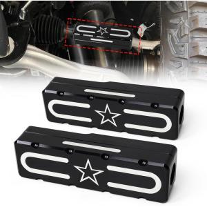 imageTie Rod Brace fit fot Ford Bronco Offroad 2Doors 4Doors 2021 2022 2023Tie Rod Brace Sleeves Connection Protector Not for Hoss 30 Not for Hoss 30 with Fox Aluminum Alloy2PCSB