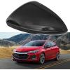 imageExterior Door Side Mirror CapsRearview Mirror Covers ReplacementSide Mirror Caps compatible with for Chevrolet Cruze 20172019Glossy BlackLeft Side1PCS