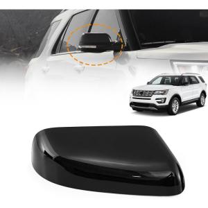 imageRight Side Exterior Mirror Cover Cap Compatible with Ford Explorer 2016 2017 2018 2019Rearview Passenger Right Side Mirror Cover Topper ReplacementGB5Z17D742AAGB5Z17D742AAGlossy BlackPassenger Right Side
